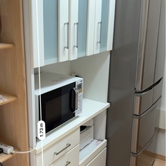 【値下げしました】キッチン棚[訳あり]の画像