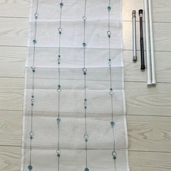 突っ張り棒4本&カーテンセット★