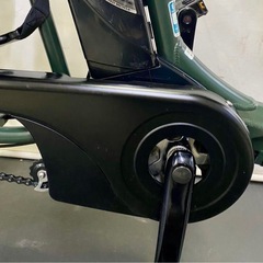 1年完全保証 新品部品多数　パナソニック　20インチ カーキ　電動アシスト自転車　g526の画像