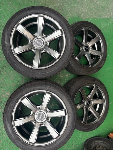 200系ハイエース ESSEX  18インチホイールタイヤセット