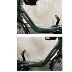 1年完全保証 新品部品多数　パナソニック　20インチ カーキ　電動アシスト自転車　g526の画像
