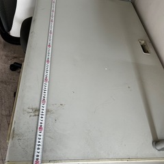 事務デスク　事務所デスク　棚事務用デスクの画像