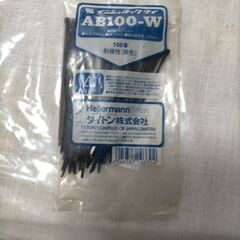 プロ仕様 対候性インシュロック タイAB-100W（長さ１００m...