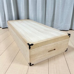 桐 衣装ケース 1段 桐箱 桐ケース ①