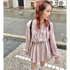 新品タグ付き★ jumelle リリーペプラムブラウス　ピンク　トップス　新作の画像