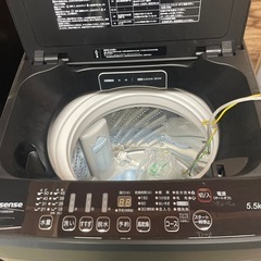 HIsense HW-G55E5KK 5.5kg 2018年製　2-1389
の画像