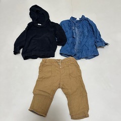 H&M 6-9ヶ月向けベビー服(1点¥50
