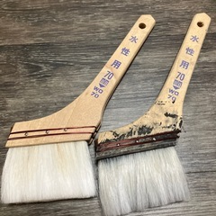 水性用　万能用　刷毛等  8本  まとめ売りの画像