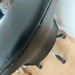 ニトリ合成皮革オフィスチェアの画像