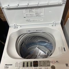 Hisense HW-55E2W 5.5kg 2024年製　2-1390の画像