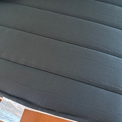 未使用 ポケットコイル ハイグレードセミシングルマットレス  黒 高さ23センチ厚の画像