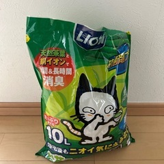 お茶でニオイをとる砂　の画像