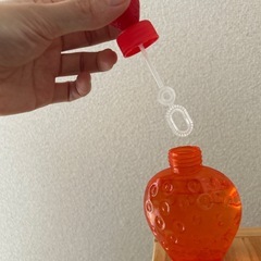 シャボン玉　いちごの香り付きの画像