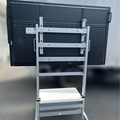 【送料込　お話中】電子黒板 ホワイトボード 65型 足付き 設置も出来ます！の画像