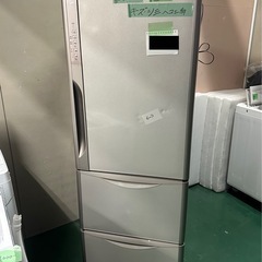 48 日立　365L 15年製　凹み黄ばみあり　冷蔵庫　R-K3...