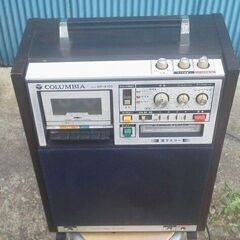 【昭和レトロ】COLUMBIA GP-K150 カラオケ機 音響機器の画像