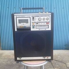 【昭和レトロ】COLUMBIA GP-K150 カラオケ機 音響機器の画像
