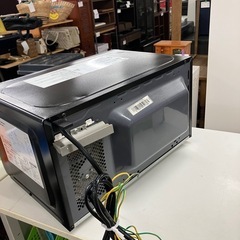 I2505-813 山善 電子レンジ MW-Y205(B)6 2017年製 通電確認済み キズ汚れ有り 現状お渡しの画像