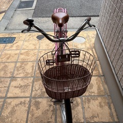 中古美品　子供自転車　キッズ　女の子　20インチ
　の画像
