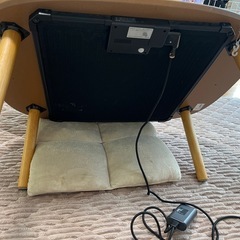 中古　無印良品　こたつ　座椅子2個セットの画像