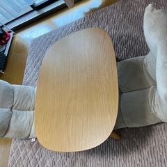 中古　無印良品　こたつ　座椅子2個セット