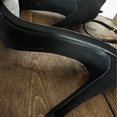 RANDA 黒 ストラップ付きサンダル【未使用】日本製
 の画像