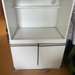 ニトリ　レンジ台　食器棚