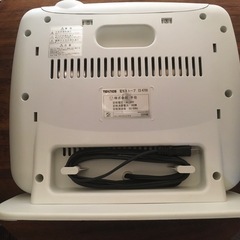 tecnos電気ストーブ800wハロゲンヒーターの画像