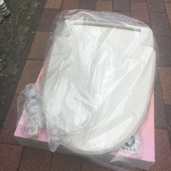 暖房便座／アイボリー色の画像