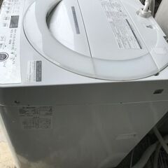 hf250529-003Z SHARP 全自動電気洗濯機 ES-GE7-W 動作確認済み 洗濯機 7.0㎏の画像