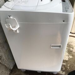 hf250529-003Z SHARP 全自動電気洗濯機 ES-GE7-W 動作確認済み 洗濯機 7.0㎏の画像