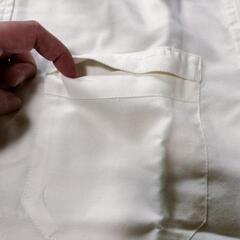 ノーカラーシャツLの画像