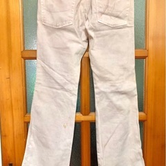 ★ モルガン MORGAN 薄ピンクのデニムパンツ ★の画像