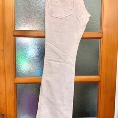 ★ モルガン MORGAN 薄ピンクのデニムパンツ ★の画像