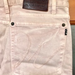 ★ モルガン MORGAN 薄ピンクのデニムパンツ ★の画像