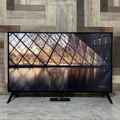 即日受渡❣️LG42.5インチ4Kモニター ディスプレイブルーラ...