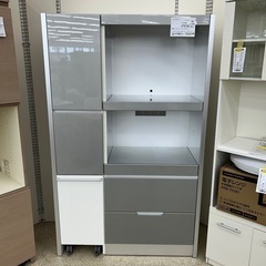 キッチンボード エムケー前田家具 ※引き出し中汚れあり、背板変形...
