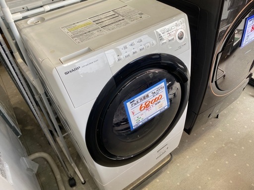 SHARP ドラム式洗濯機 ES-S7F 21年製