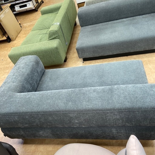 ジョルノカウチ L/R Francfranc ファブリック グレー 税込19800円入荷