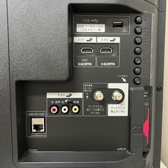 即日受渡❣️SHARP 40型液晶テレビ外付けHDD対応裏番組録画18500