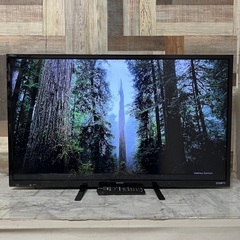 即日受渡❣️SHARP 40型液晶テレビ外付けHDD対応裏番組録...