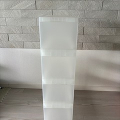 無印良品4段ワゴンの画像