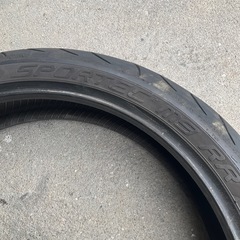 バイク タイヤ 120/70ZR17 中古の画像
