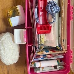 縫い物セットの画像