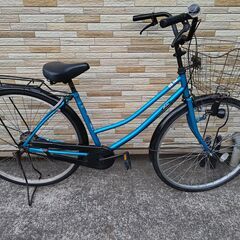 中古自転車 変速無し 27インチ LEDダイナモ 軽整備済み 防...