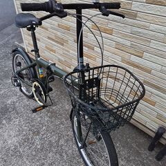 中古自転車 6段変速 20インチ ライト無し 軽整備済み 防犯登録対応 町田市 相模原市 MM732の画像