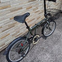 中古自転車 6段変速 20インチ ライト無し 軽整備済み 防犯登録対応 町田市 相模原市 MM732の画像
