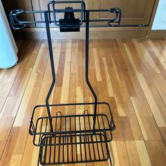 バスルーム吊り下げ収納ラックの画像