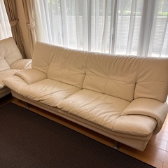 ソファ 3人がけ 白