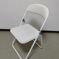TOKIO 折りたたみイス ビニールレザー アイボリー 　4脚セ...